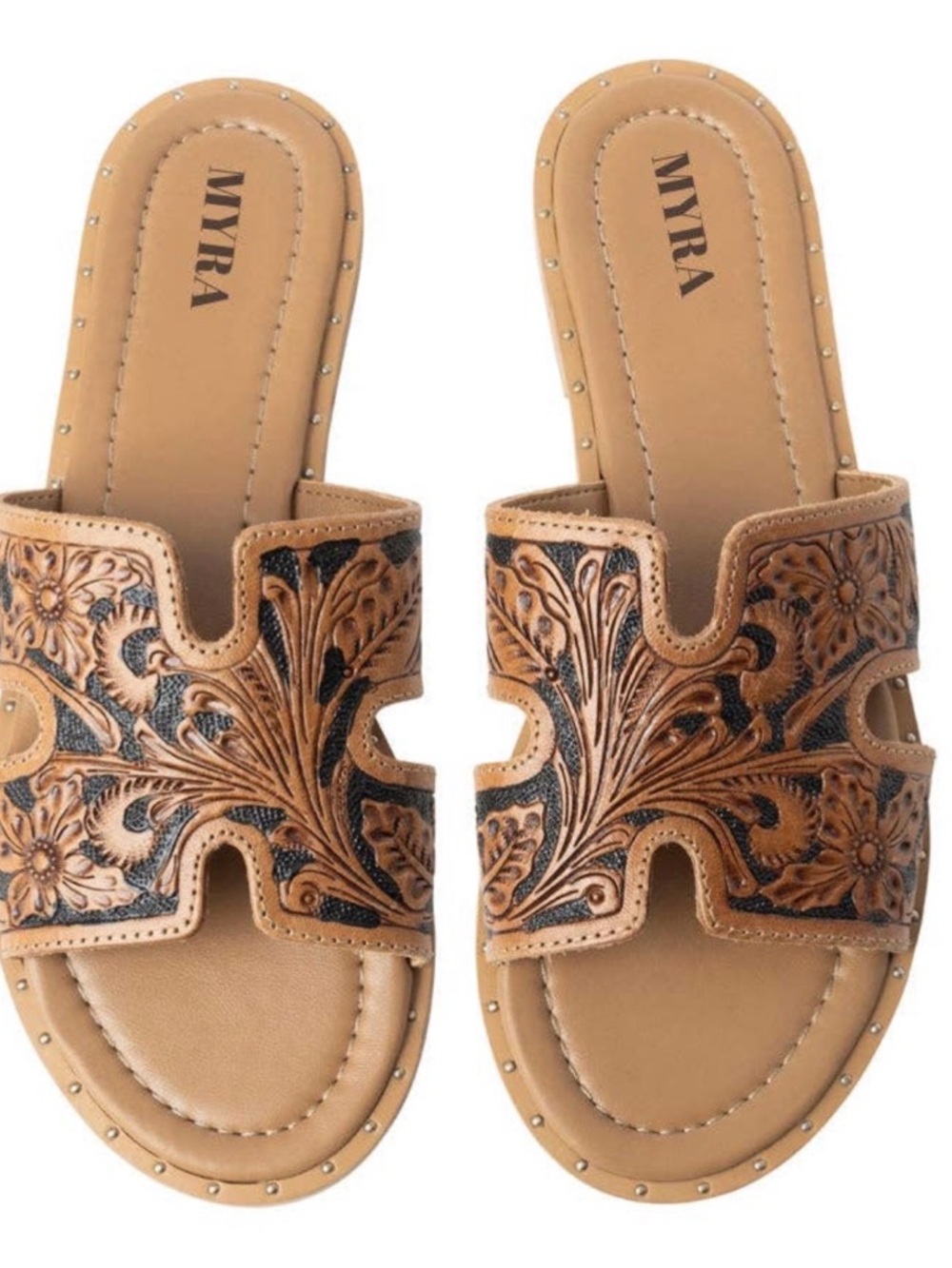 Myra Bag Carmina Anne Sandals In Black
